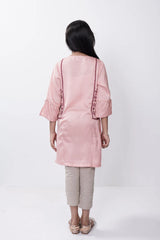 Girl's Ethnic Tops (8-13Y) (Peach)