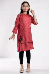 Girl's Ethnic Tops (2-7Y) (Orange)