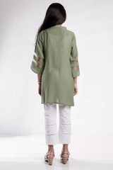 Girl's Ethnic Tops (2-7Y) (Olive)