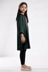 Girl's Ethnic Tops (2-7Y) (Bottle Green)