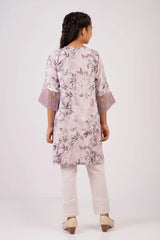 Girl's Ethnic Tops (2-7Y) (Purple Printed)