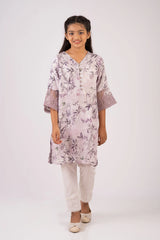 Girl's Ethnic Tops (2-7Y) (Purple Printed)