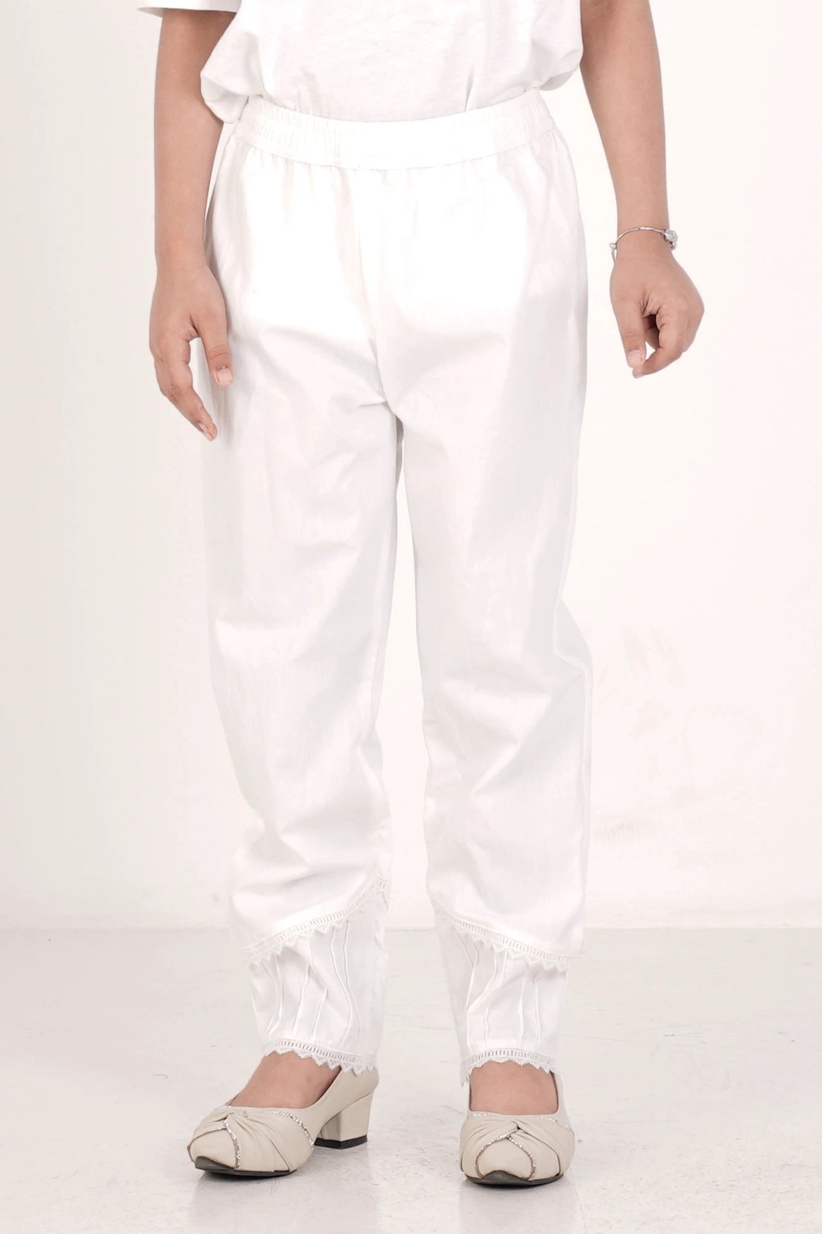 Girl's Fashion Bottoms (8-13Y) (White)