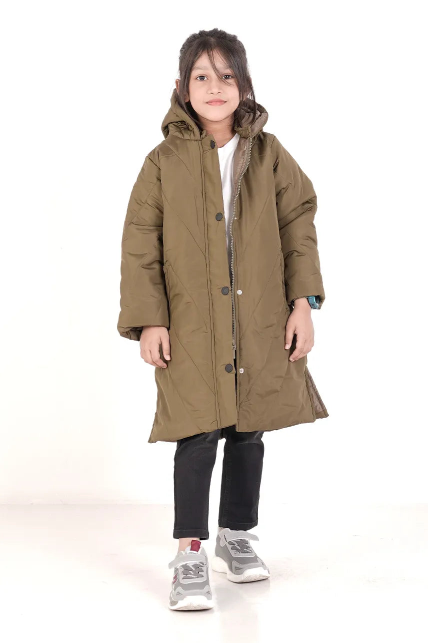 Girl's Jacket (2-7Y) (Olive)