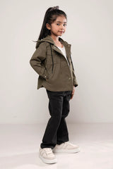 Girl's Jacket (8-13Y) (Moss)