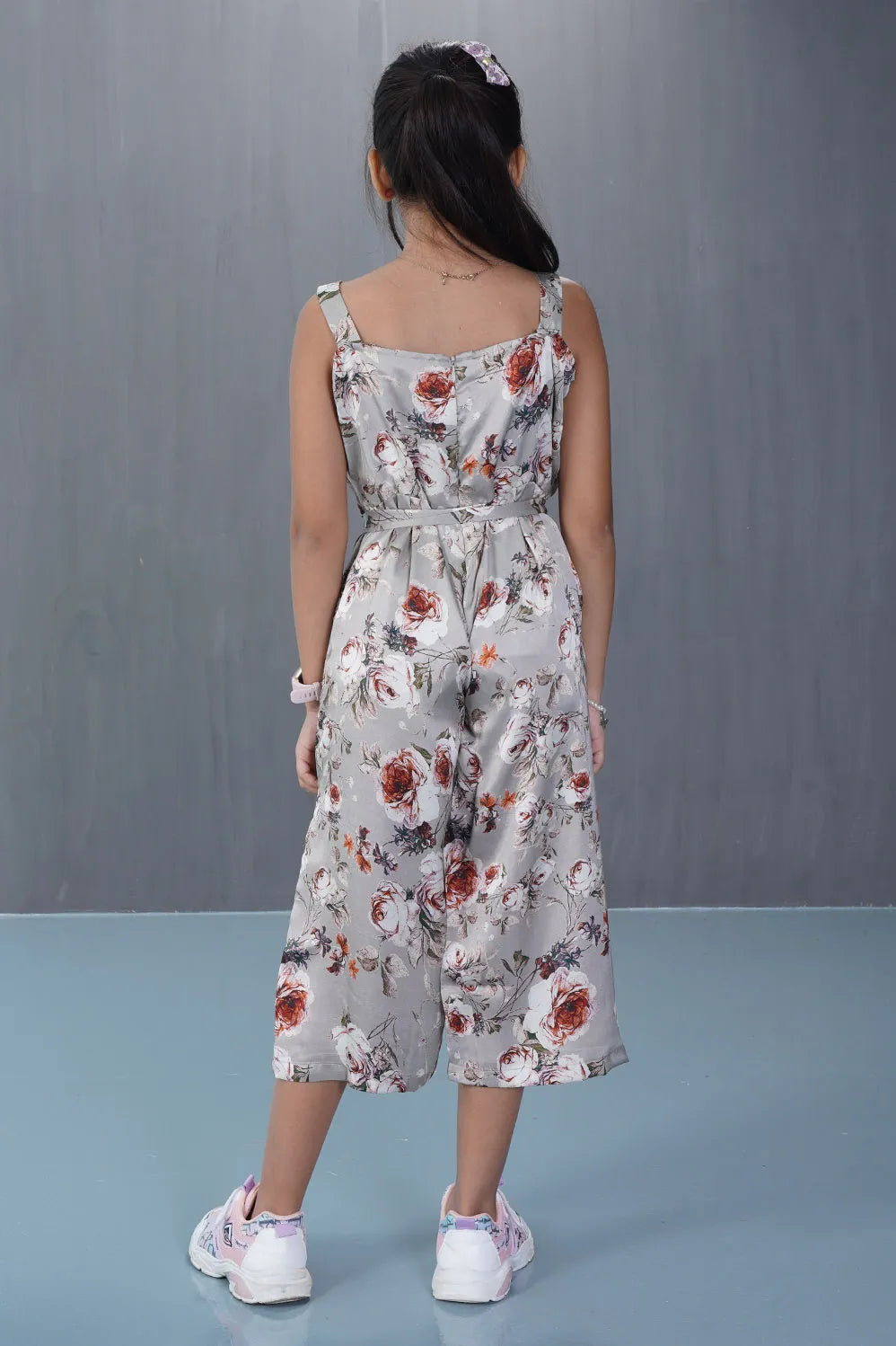 Girl's Jumpsuit (8-13Y) (Grey)
