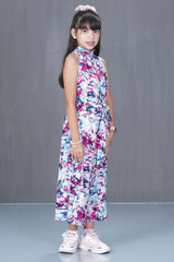 Girl's Jumpsuit (8-13Y) (Aqua)