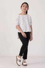 Girl's T-shirt (8-13Y) (White)