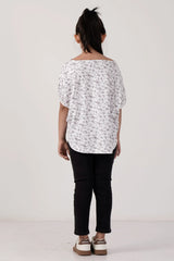 Girl's T-shirt (8-13Y) (White)
