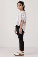 Girl's T-shirt (8-13Y) (White)
