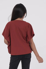 Girl's T-shirt (2-7Y) (Rust Red)