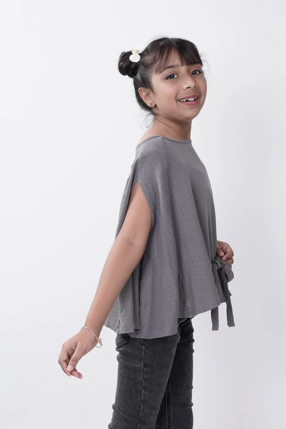 Girl's T-shirt (2-7Y) (Ash)