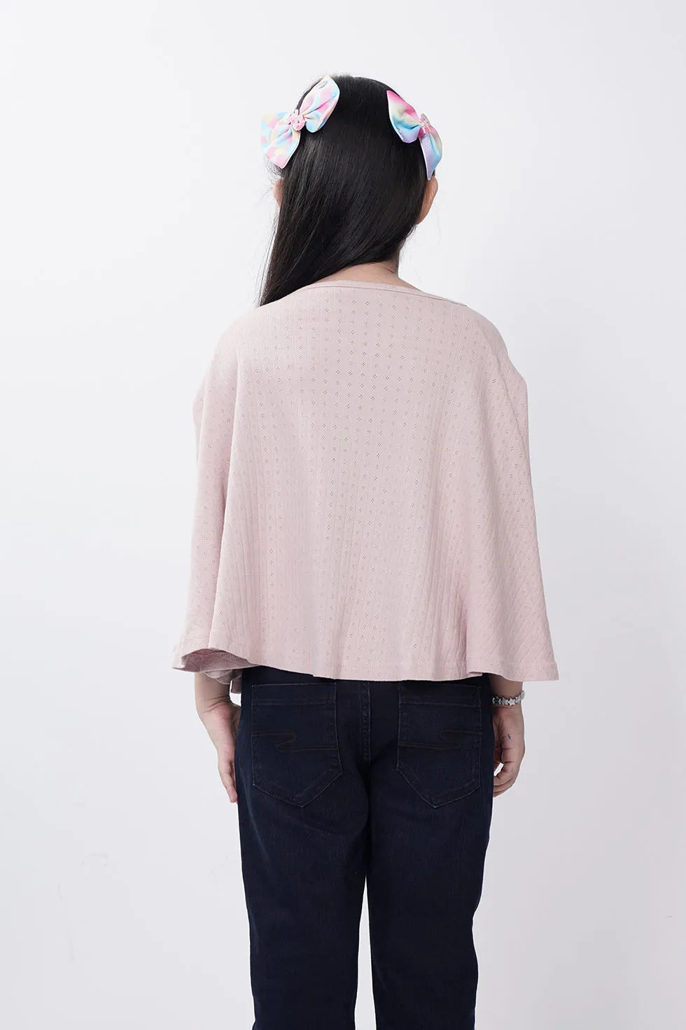 Girl's T-shirt (2-7Y) (Peach)