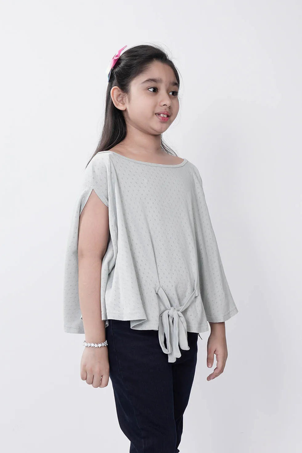 Girl's T-shirt (8-13Y) (Sage)