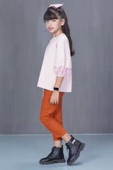 Girl's T-shirt (8-13Y) (Lt. Pink)