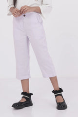 Girl's Woven Bottom (2-7Y) (Lavender)