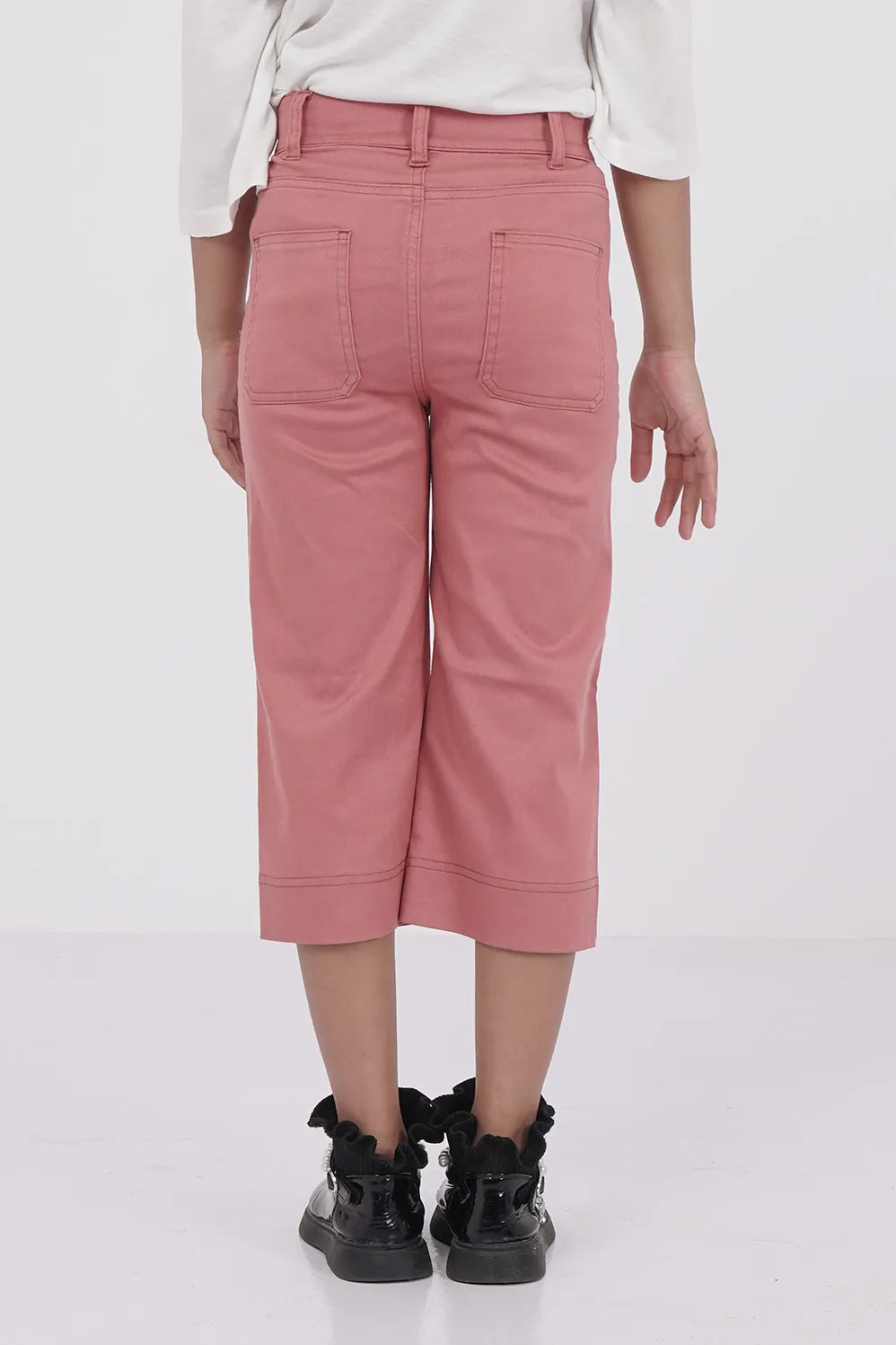 Girl's Woven Bottom (8-13Y) (Mauve)