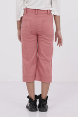 Girl's Woven Bottom (8-13Y) (Mauve)