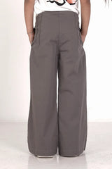 Girl's Woven Bottom (8-13Y) (Ash)