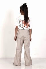 Girl's Woven Bottom (2-7Y) (Off White)