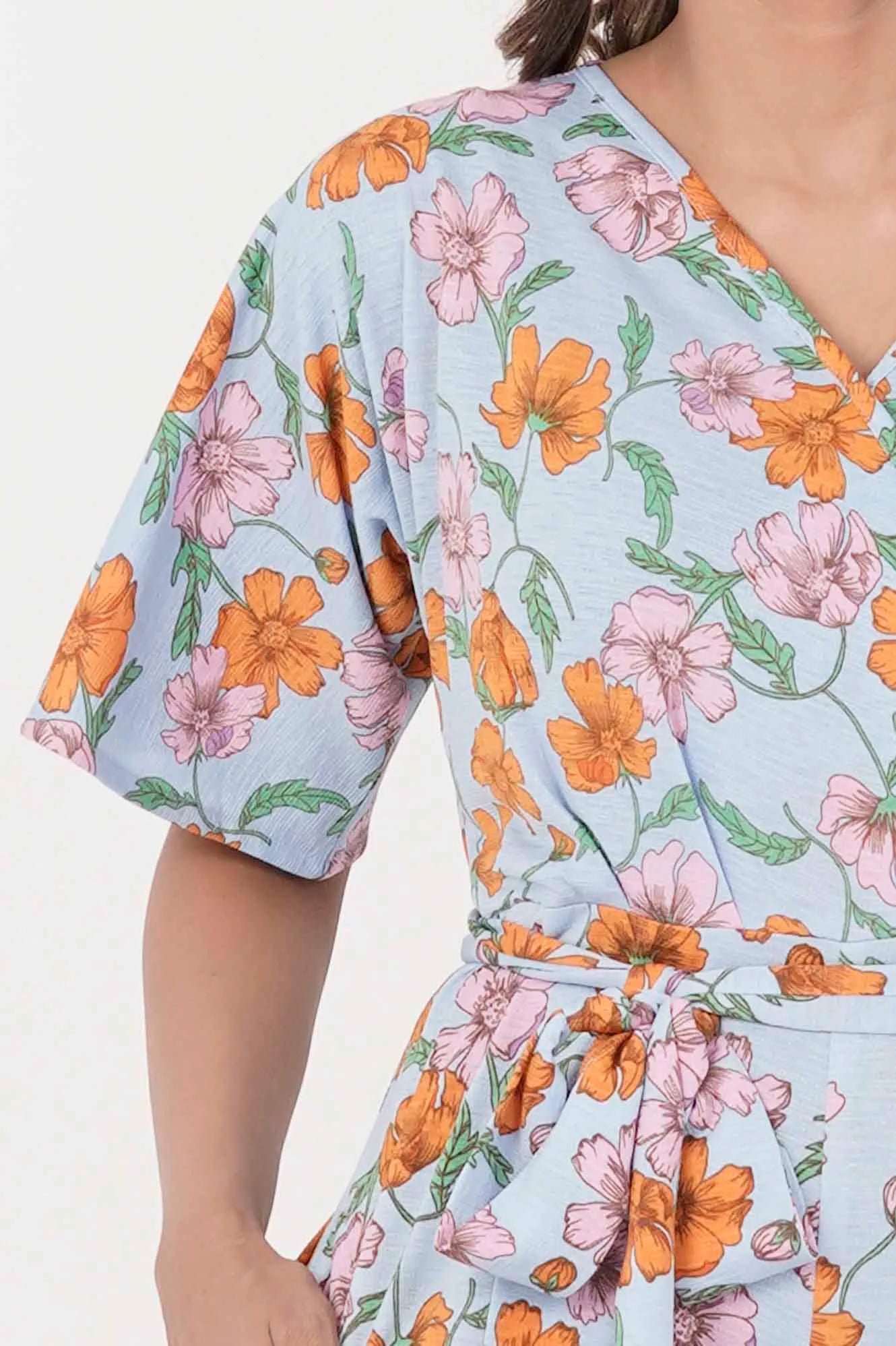 Women's Jumpsuit (Sky Blue)