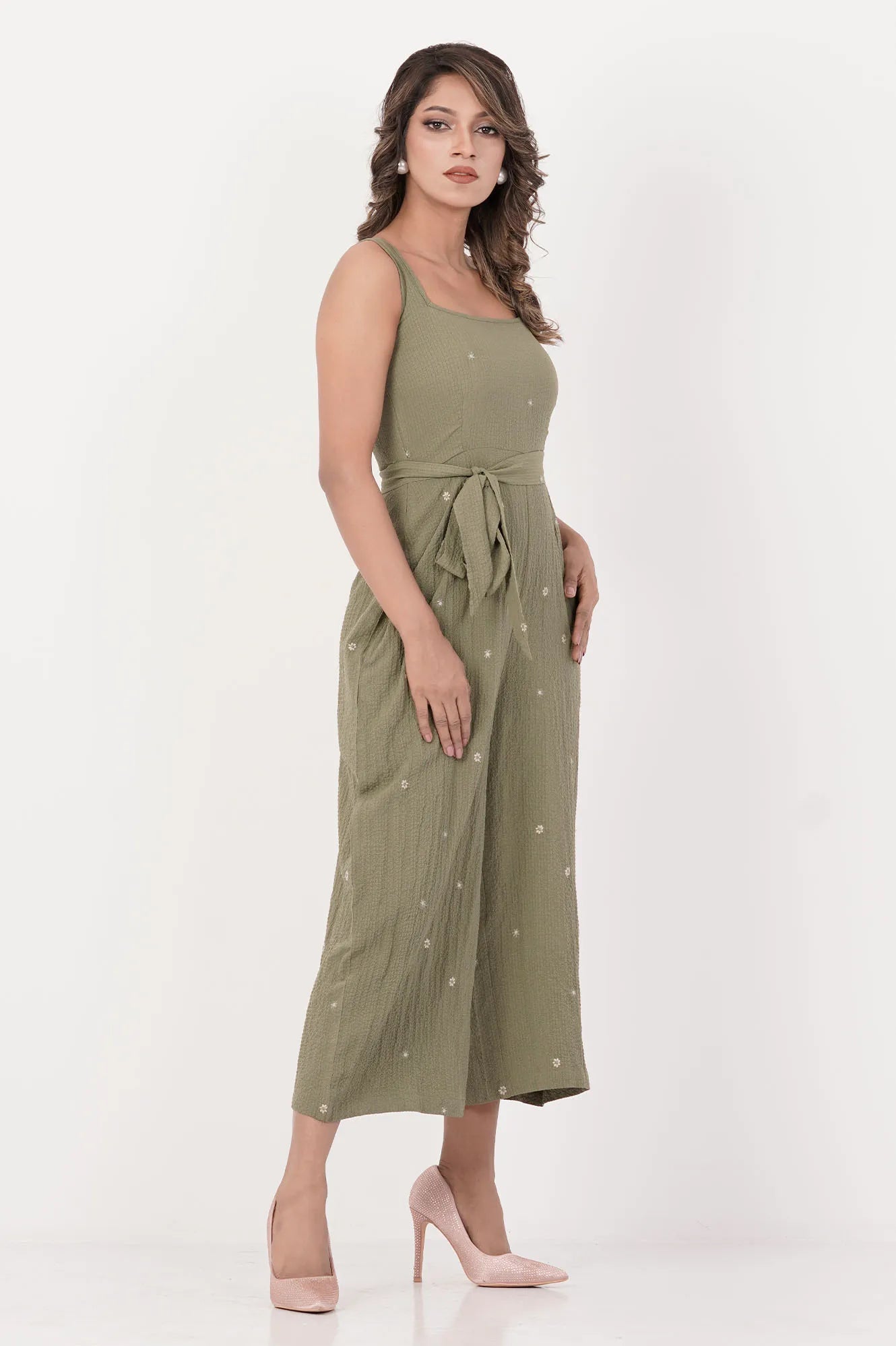 Women's Jumpsuit (Olive)
