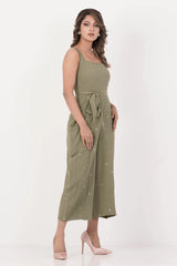 Women's Jumpsuit (Olive)