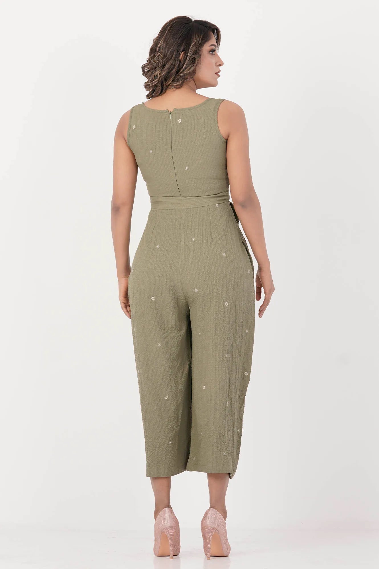 Women's Jumpsuit (Olive)
