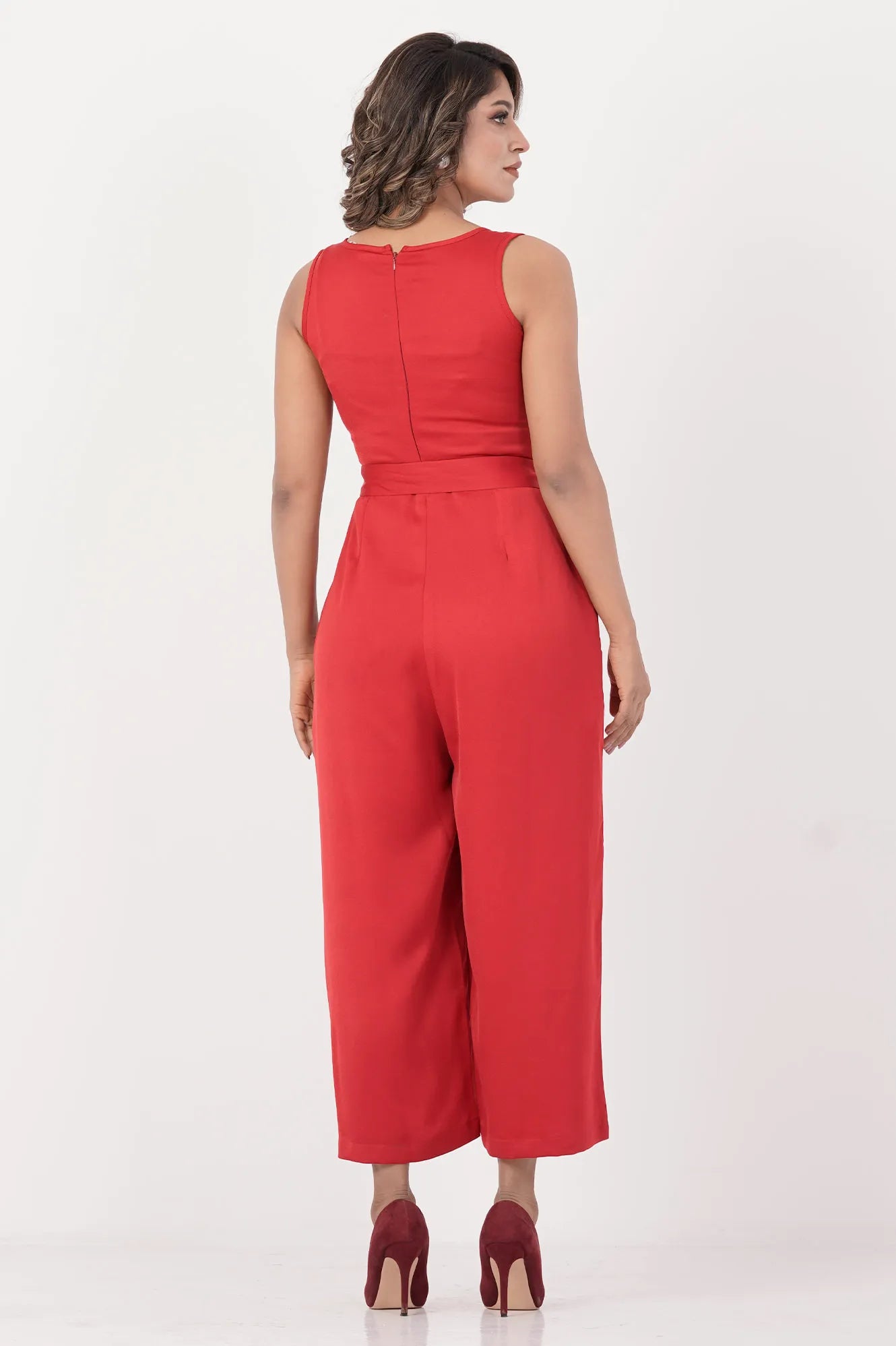 Women's Jumpsuit (Red)