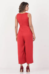 Women's Jumpsuit (Red)