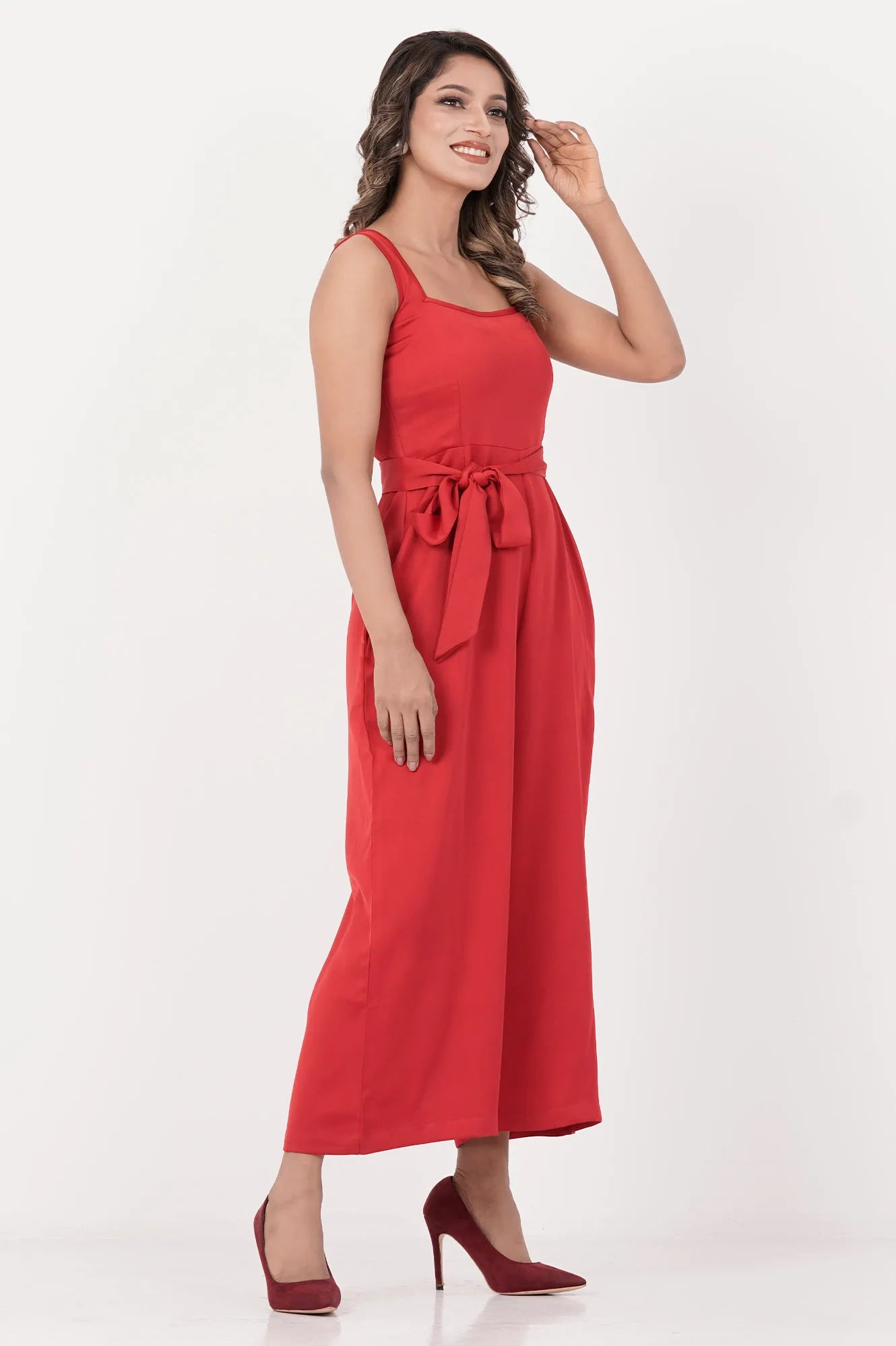 Women's Jumpsuit (Red)
