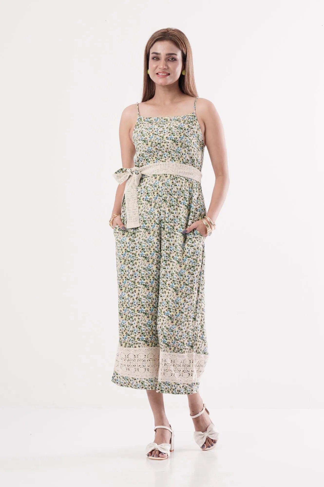 Women's Jumpsuit (Olive)