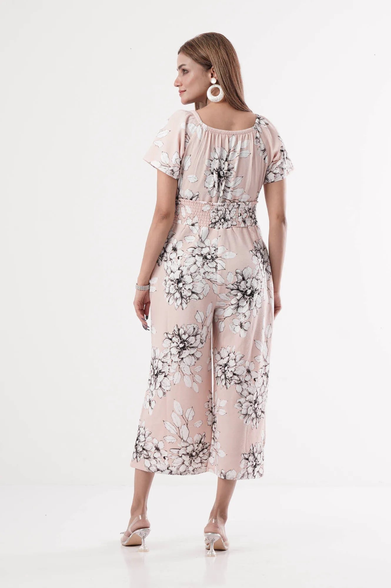 Women's Jumpsuit (Peach)