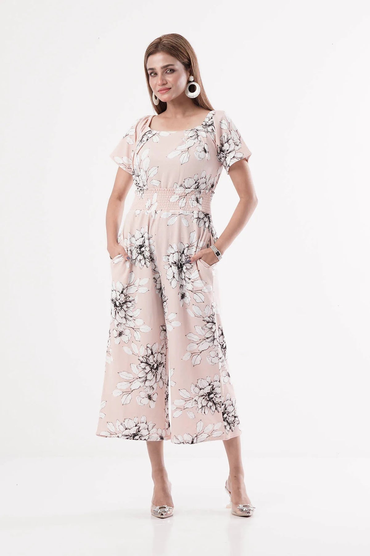Women's Jumpsuit (Peach)