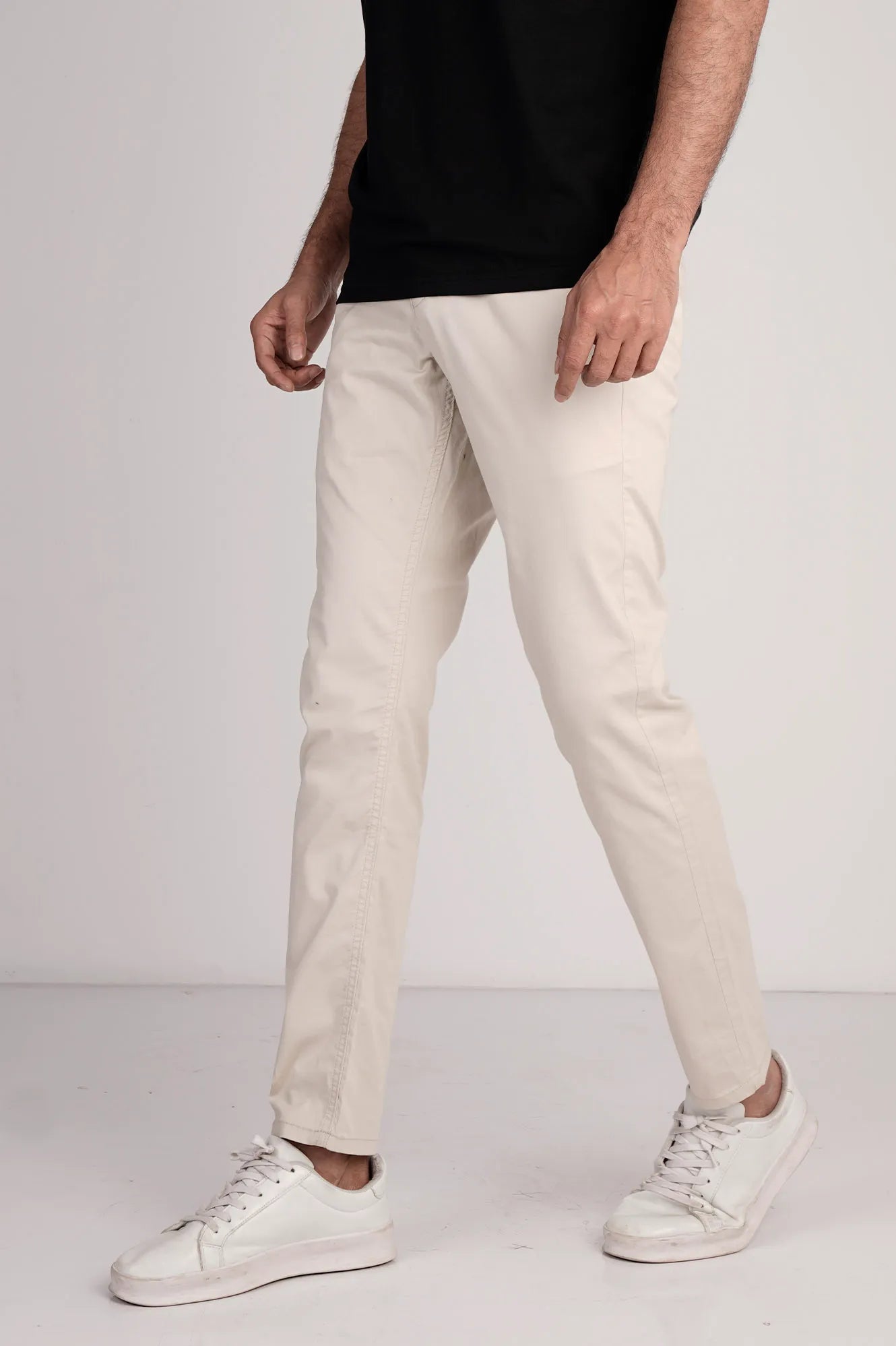 Men's Basic Chino Pant (Beige)