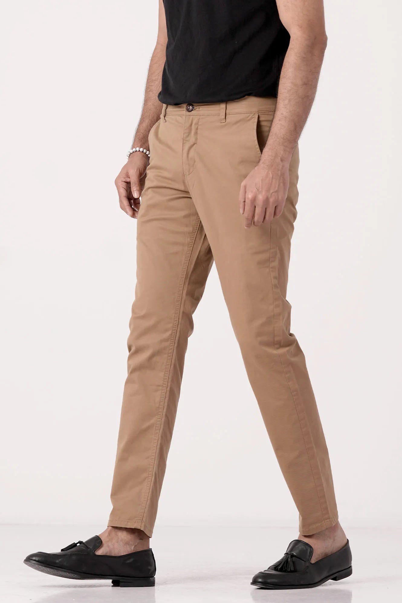 Men's Basic Chino Pant (Toast Almond)