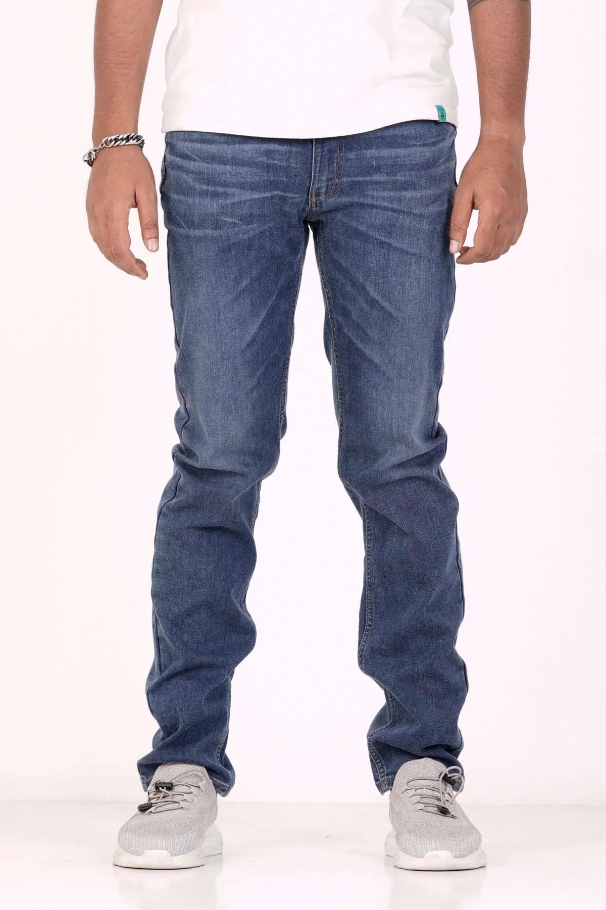 Men's Basic Denim Pant (Medium Wash)