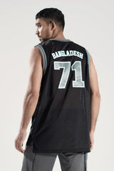 Men's Baseball Jersey (Black & Grey)