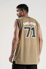 Men's Baseball Jersey (Khaki)