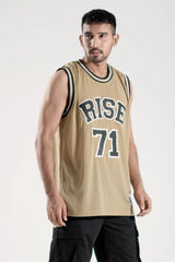 Men's Baseball Jersey (Khaki)