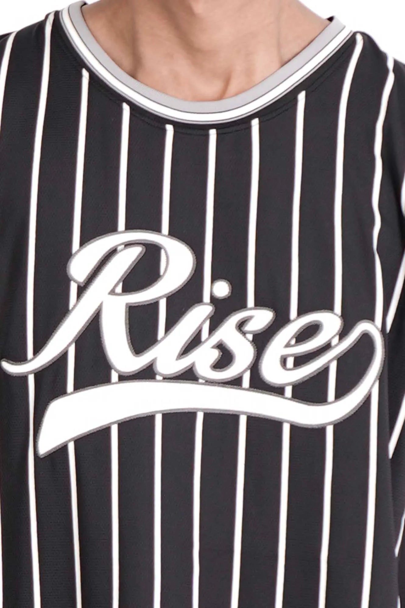 Men's Baseball Jersey (Black)