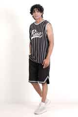 Men's Baseball Jersey (Black)