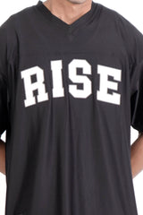 Men's Baseball Jersey (Black)