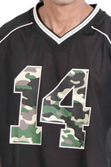 Men's Baseball Jersey (Black)