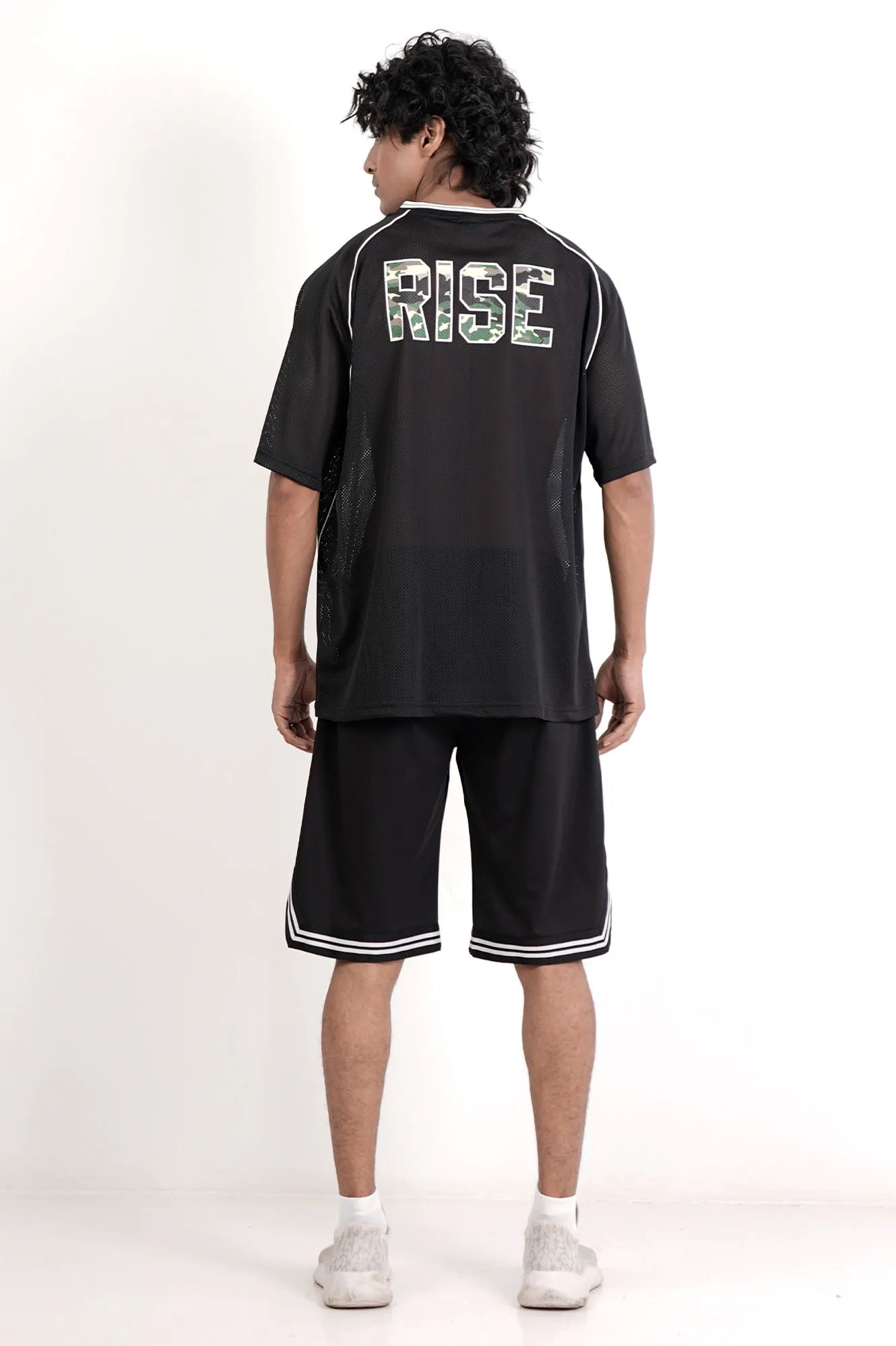 Men's Baseball Jersey (Black)