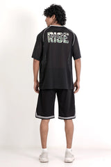 Men's Baseball Jersey (Black)