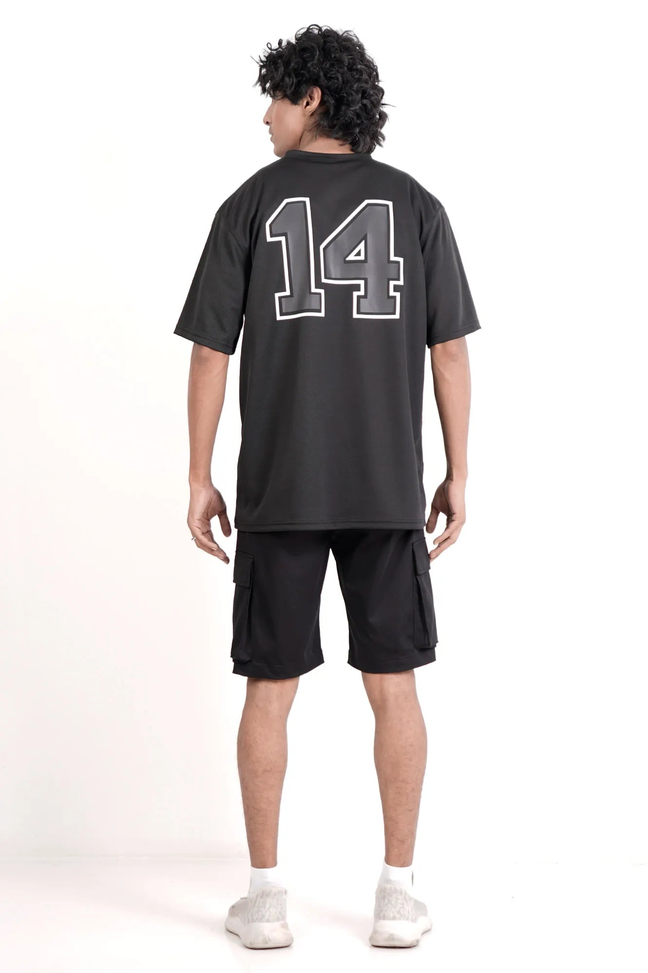 Men's Baseball Jersey (Black)