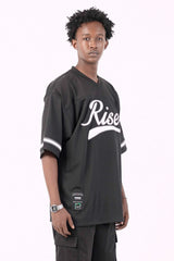 Men's Baseball Jersey (Black)
