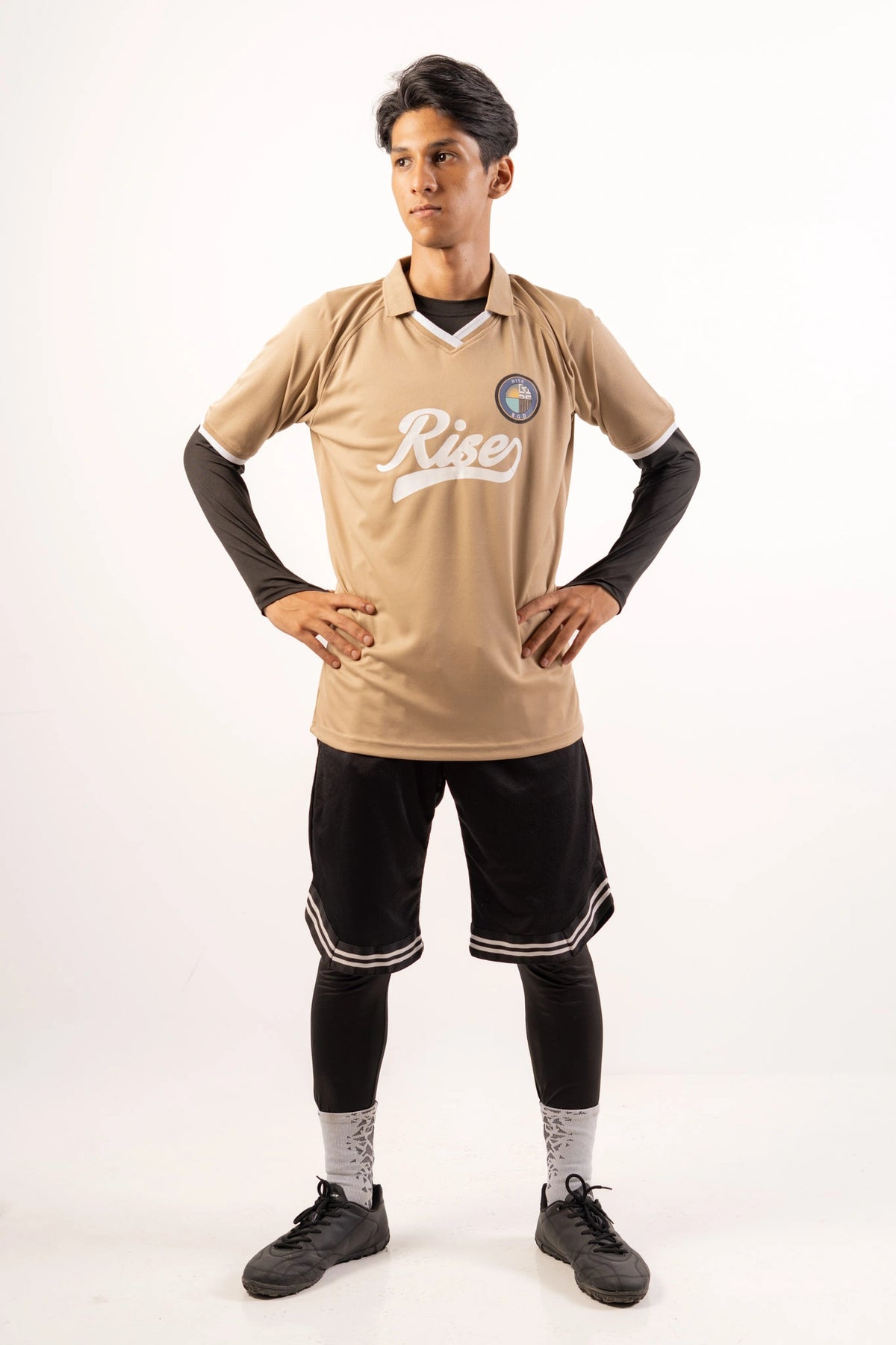 Men's Football Jersey (Khaki)