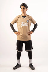 Men's Football Jersey (Khaki)